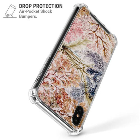 Textile Design by William Kilburn iPhone XS Max Clear Case